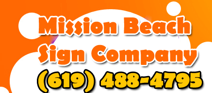 San Diego Mission Beach/ Pacific Beach Sign Shop